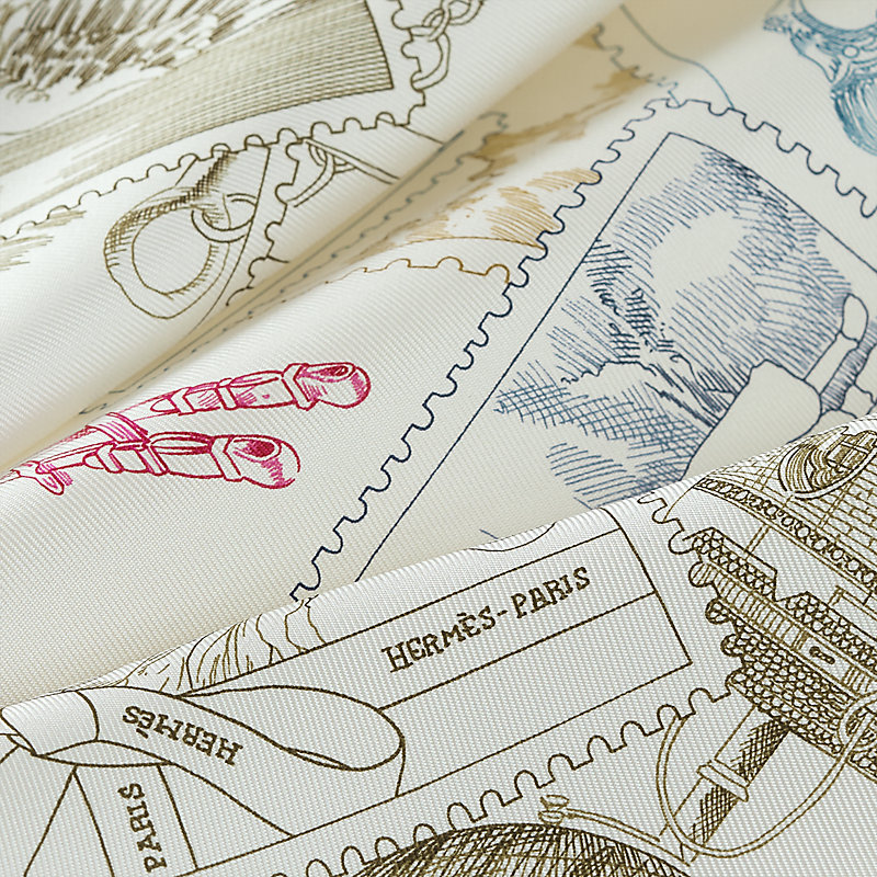 Le Philateliste du Faubourg Detail scarf 45 | Hermès Mainland China